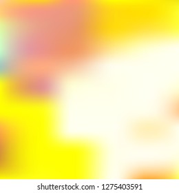 Blurred bright colors mesh background. Smooth blend banner template. Abstract vector nature gradient, Multicolor gradient, summer tropical. Sunset and sunrise sea ocean sky, rainbow wallpaper.