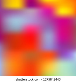 Blurred bright colors mesh background. Smooth blend banner template. Abstract vector nature gradient, Multicolor gradient, summer tropical. Sunset and sunrise sea ocean sky, rainbow wallpaper.