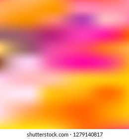 Blurred bright colors mesh background. Smooth blend banner template. Abstract vector nature gradient, Multicolor gradient, summer tropical. Sunset and sunrise sea ocean sky, rainbow wallpaper.