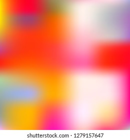 Blurred bright colors mesh background. Smooth blend banner template. Abstract vector nature gradient, Multicolor gradient, summer tropical. Sunset and sunrise sea ocean sky, rainbow wallpaper.