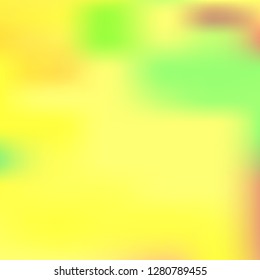 Blurred bright colors mesh background. Smooth blend banner template. Abstract vector nature gradient, Multicolor gradient, summer tropical. Sunset and sunrise sea ocean sky, rainbow wallpaper.