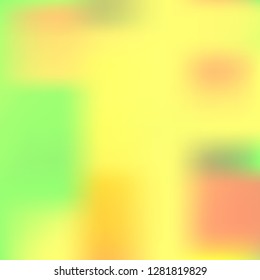 Blurred bright colors mesh background. Smooth blend banner template. Abstract vector nature gradient, Multicolor gradient, summer tropical. Sunset and sunrise sea ocean sky, rainbow wallpaper.