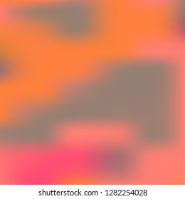 Blurred bright colors mesh background. Smooth blend banner template. Abstract vector nature gradient, Multicolor gradient, summer tropical. Sunset and sunrise sea ocean sky, rainbow wallpaper.