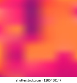 Blurred bright colors mesh background. Smooth blend banner template. Abstract vector nature gradient, Multicolor gradient, summer tropical. Sunset and sunrise sea ocean sky, rainbow wallpaper.