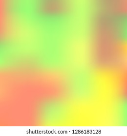 Blurred bright colors mesh background. Smooth blend banner template. Abstract vector nature gradient, Multicolor gradient, summer tropical. Sunset and sunrise sea ocean sky, rainbow wallpaper.
