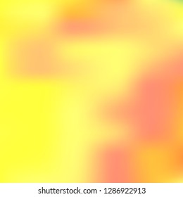 Blurred bright colors mesh background. Smooth blend banner template. Abstract vector nature gradient, Multicolor gradient, summer tropical. Sunset and sunrise sea ocean sky, rainbow wallpaper.