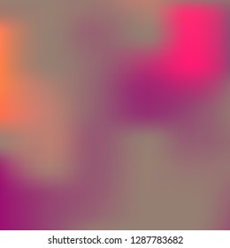 Blurred bright colors mesh background. Smooth blend banner template. Abstract vector nature gradient, Multicolor gradient, summer tropical. Sunset and sunrise sea ocean sky, rainbow wallpaper.