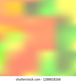 Blurred bright colors mesh background. Smooth blend banner template. Abstract vector nature gradient, Multicolor gradient, summer tropical. Sunset and sunrise sea ocean sky, rainbow wallpaper.
