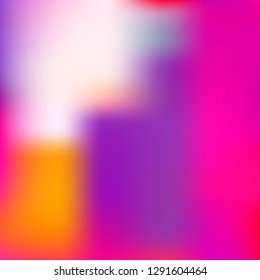 Blurred bright colors mesh background. Smooth blend banner template. Abstract vector nature gradient, Multicolor gradient, summer tropical. Sunset and sunrise sea ocean sky, rainbow wallpaper.