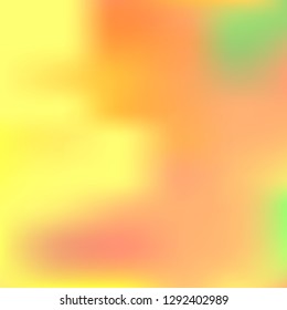 Blurred bright colors mesh background. Smooth blend banner template. Abstract vector nature gradient, Multicolor gradient, summer tropical. Sunset and sunrise sea ocean sky, rainbow wallpaper.