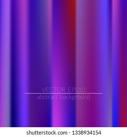 Blurred bright colors mesh background.  Vivid smooth mesh blurred futuristic template. Trendy creative vector. Intense blank Holographic spectrum gradient for printed products, covers.