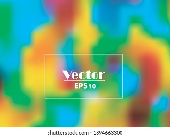 Blurred bright colors mesh background. Colorful rainbow gradient. Smooth blend banner template. Easy editable soft colored vector illustration in EPS8 without transparency.