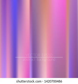 Blurred bright colors mesh background.  Vivid smooth mesh blurred futuristic template. Trendy creative vector.  Easily editable soft colored vector illustration. Bright print.