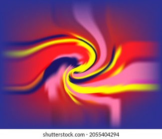 Fondo de malla de colores brillantes y borrosos. Gradiente colorido. Mezclando plantilla de pancarta. Ilustración vectorial de color suave modificable.