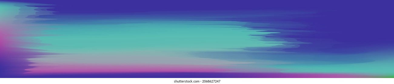 unscharfer heller Hintergrund. Farbverlauf. Bannervorlage mischen. Hell bearbeitbare, weiche Vektorgrafik in Farbe.