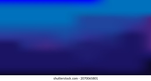 Fondo de malla de colores brillantes y borrosos. Gradiente colorido. Mezclando plantilla de pancarta. Ilustración vectorial de color suave modificable.
