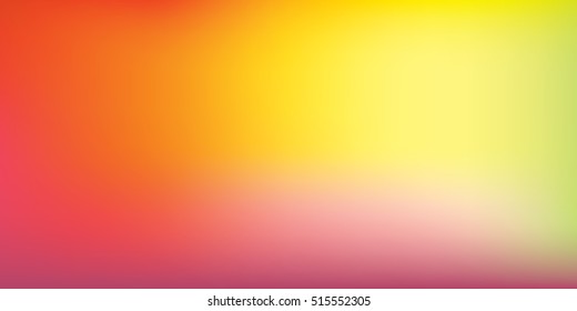 Blurred bright colors mesh background. Colorful rainbow gradient. Smooth blend banner template. Easy editable soft colored vector illustration in EPS8 without transparency.