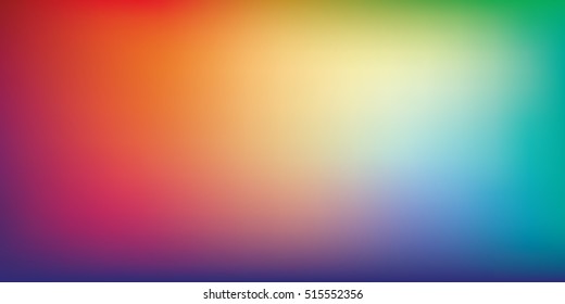 Blurred bright colors mesh background  Colorful rainbow gradient  Smooth blend banner template  Easy editable soft colored vector illustration in EPS8 without transparency 