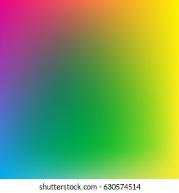 Blurred bright colors mesh background. Smooth blend banner  template. Abstract vector nature gradient, Multicolor gradient, summer tropical. Sunset and sunrise sea ocean sky, rainbow wallpaper.
