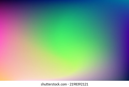 Blurred bright gradient background. Creative modern concept, vector. Holographic spectrum for cover, banner, unusual background.