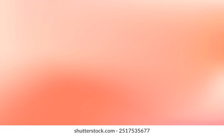 Unscharfe Farbe Farbverlauf Hintergrund, abstrakte orange Korn Gradation Textur, Vektor weiche Pfirsich Rauschen Textur unscharf abstrakter Hintergrund