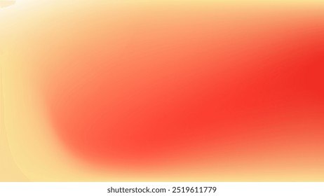 Blurred color gradient background, abstract red orange yellow grain gradation texture, vector soft peach noise texture blur abstract background