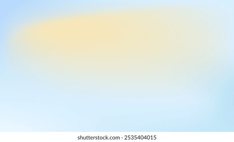 Blurred color gradient background, abstract blue yellow grain gradation texture, vector soft blue white noise texture blur abstract background