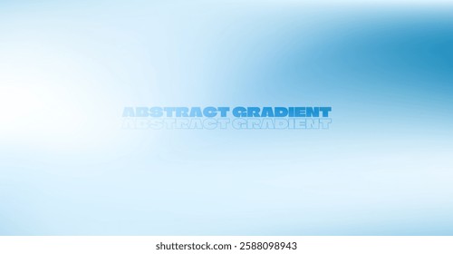 Blurred color gradient background, abstract blue white grain gradation texture, vector soft blue texture blur abstract background