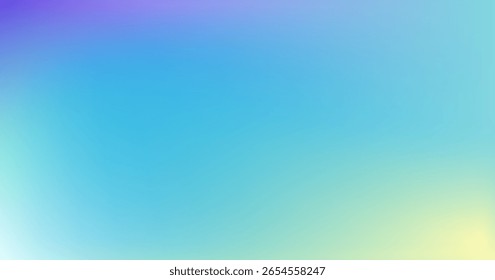 Fundo de gradiente de cor desfocado, textura de gradação de grão roxo azul abstrato, vetor textura violeta macia plano de fundo abstrato