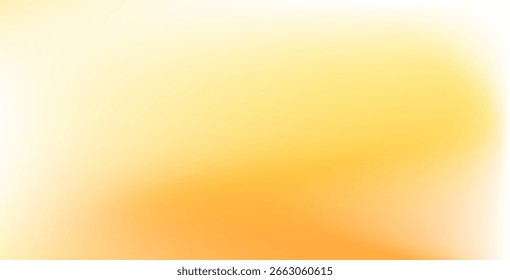 Fundo de gradiente de cor desfocado, textura de gradação de grão amarelo branco abstrato, vetor textura bege suave desfoque fundo abstrato