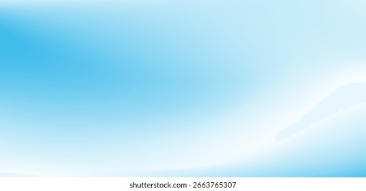 Fondo desenfocado del gradiente del color, textura azul blanca abstracta de la gradación del grano del cielo, fondo azul suave del desenfoque de la textura del Vector