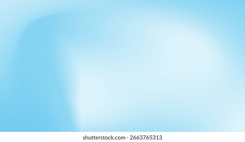 Fondo desenfocado del gradiente del color, textura azul blanca abstracta de la gradación del grano del cielo, fondo azul suave del desenfoque de la textura del Vector
