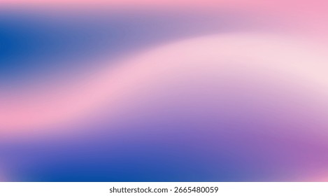 Fondo de gradiente de color borroso, textura de gradación de grano rosa púrpura azul abstracto, Vector suave textura violeta desenfoque fondo abstracto