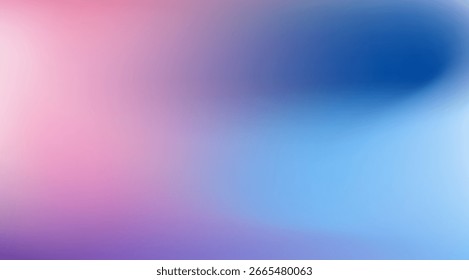 Blurred color gradient background, abstract blue purple pink grain gradation texture, vector soft violet texture blur abstract background
