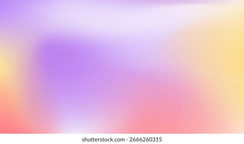 Fundo de gradiente de cor desfocado, textura de gradação de grão vermelho amarelo abstrato, vetor textura de pêssego macio plano de fundo abstrato