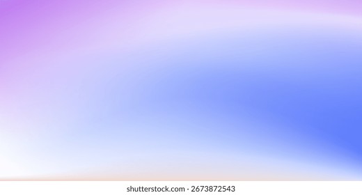 Fundo de gradiente de cor desfocado, textura de gradação de grão azul laranja roxo abstrato, vetor textura de pêssego macio plano de fundo abstrato