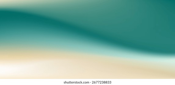 Blurred color gradient background, abstract yellow green blue turquoise grain gradation texture, vector soft teal texture blur abstract background