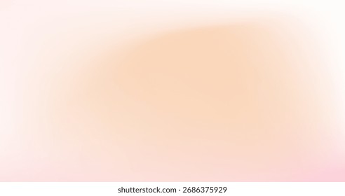 Fondo de gradiente de color borroso, textura de gradación de grano amarillo de melocotón rosa abstracto, Vector suave textura rosa pálido desdibujar fondo abstracto