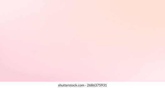 Fondo de gradiente de color borroso, textura de gradación de grano amarillo de melocotón rosa abstracto, Vector suave textura rosa pálido desdibujar fondo abstracto