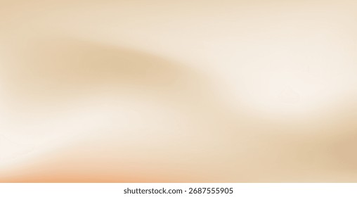 Blurred color gradient background, abstract brown beige khaki grain gradation texture, vector soft pale yellow texture blur abstract background