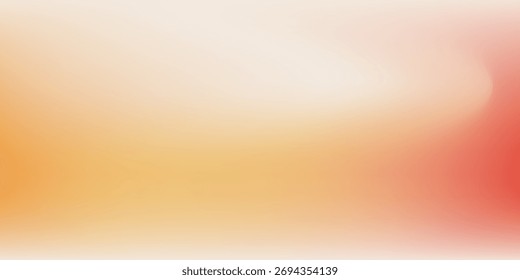 Blurred color gradient background, abstract yellow red orange grain gradation texture, vector soft peach texture blur abstract background, Vector eps10