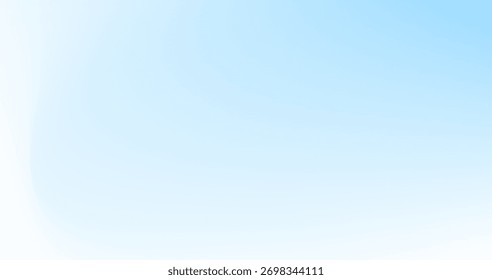 Blurred color gradient background, abstract blue grain gradation texture, vector soft blue sky aqua texture blur abstract background