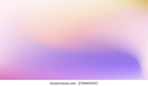 Fondo de gradiente de color borroso, textura de gradación de grano rosa púrpura abstracto, Vector suave textura naranja desenfoque fondo abstracto