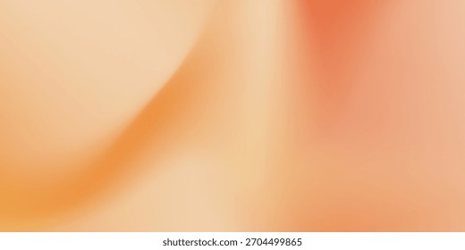 Fundo de gradiente de cor desfocado, textura de gradação de grão vermelho amarelo abstrato, vetor textura de pêssego macio borrão abstrato plano de fundo conceito