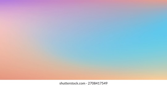 Fondo de gradiente de color borroso, textura de gradación de grano naranja rojo amarillo abstracto, Vector suave textura de melocotón desenfoque fondo abstracto