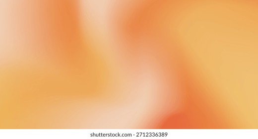 Fondo de gradiente de color borroso, textura de gradación de grano de naranja roja amarilla abstracta, textura de melocotón suave de Vector, concepto de estilo moderno de fondo abstracto