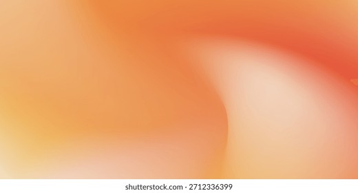 Fundo de gradiente de cor desfocado, textura de gradação de grão vermelho amarelo abstrato, vetor textura de pêssego macio desfoque plano de fundo abstrato estilo moderno conceito