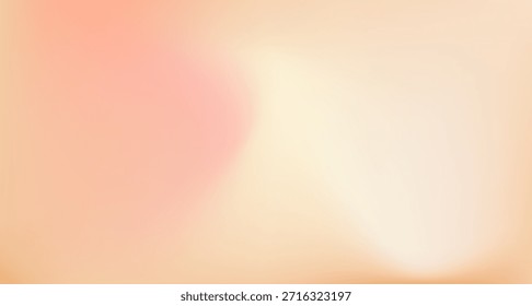 Fondo de gradiente de color borroso, textura de gradación de grano beige rosa abstracto, Vector suave textura marrón pastel desenfoque fondo abstracto