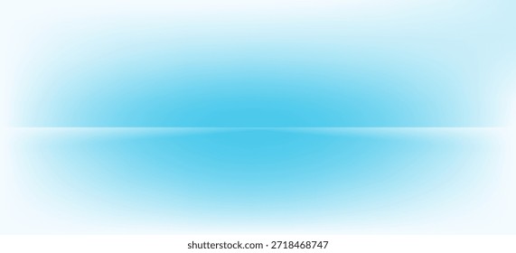 Fondo desenfocado del gradiente del color, textura azul blanca abstracta de la gradación del grano del cielo, fondo azul suave del desenfoque de la textura del Vector