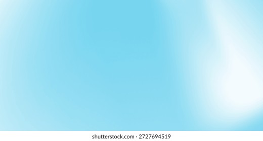 Fondo desenfocado del gradiente del color, textura azul blanca abstracta de la gradación del grano del cielo, concepto azul suave del arte de la Ilustración vectorial del fondo abstracto del desenfoque de la textura del Vector
